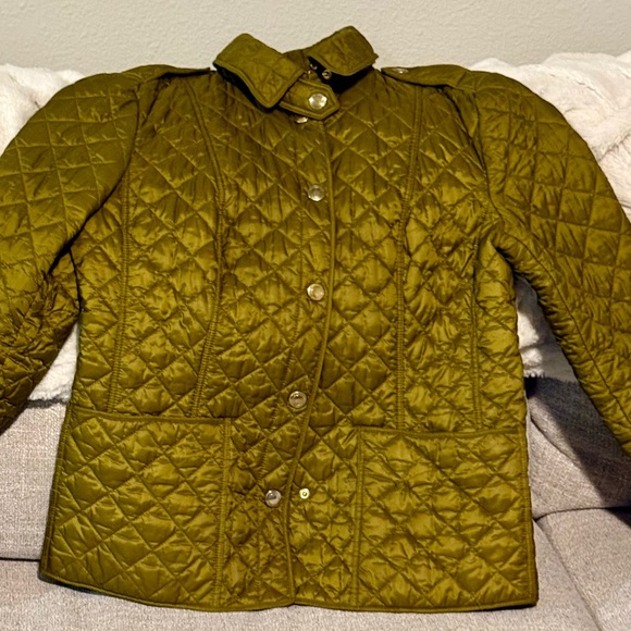 Burberry Jackets & Blazers - 💯 Authentic Burberry Brit 4-Button Quilted Jacket